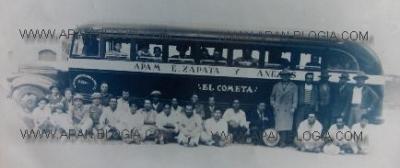 Línea de transporte El cometa, Apam (Apan), E. Zapata y anexas