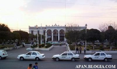 Cuadro central de la ciudad de Apan.