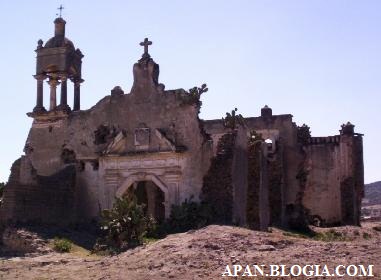 Antigua capilla ubicada en la comunidad de La Laguna